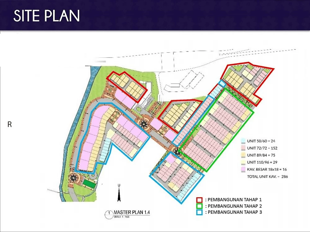 Site Plan Royal Pandaan Residence